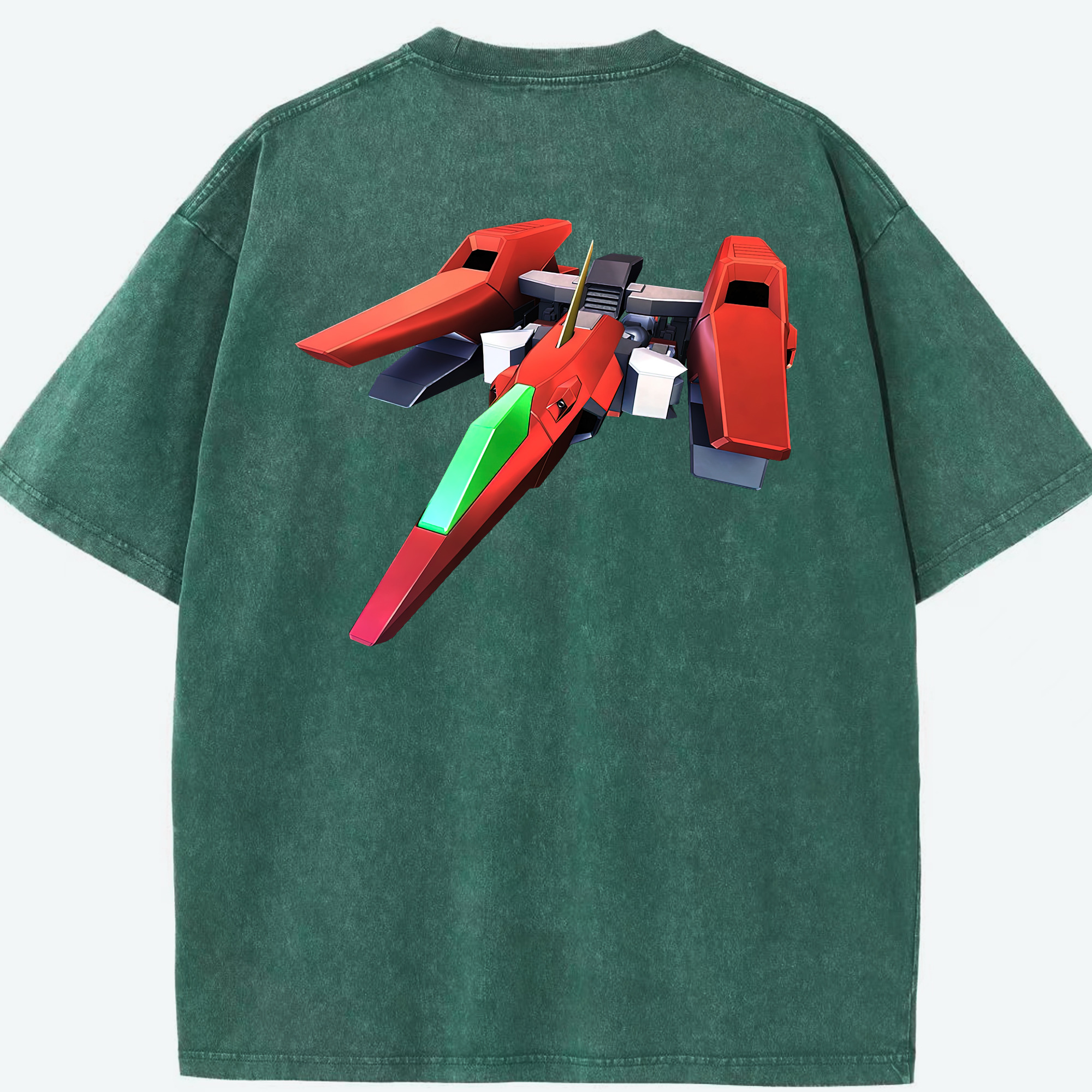 （画像用） 機動戦士ガンダム Mobile Suit Gundam 綿100% ヴィンテージ風 半袖Tシャツ（背面プリント）